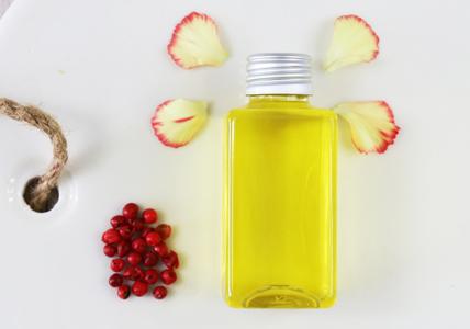 Recette Mon huile pour peaux délicates