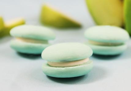 Recette Macarons Pomme croquante pour le bain