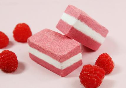 Recette Galets effervescents "Framboise gourmande"