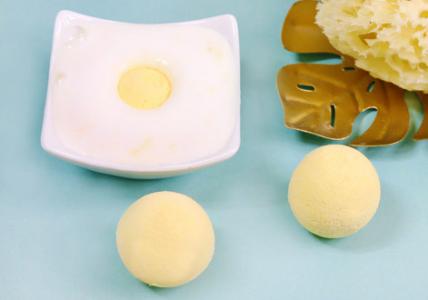 Recette Bombes de bain "Abricot joli"