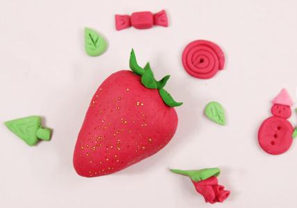 Recette Savon "pâte à modeler" Jolie Fraise