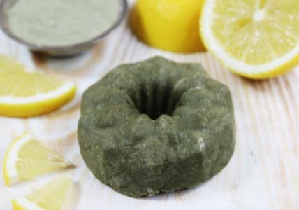 Shampooing solide cheveux gras à l'Argile verte & Citron