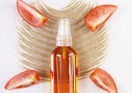 Recette Huile "Préparation au soleil" Framboise & Tomate