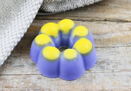 Recette Fleur de savon Violette