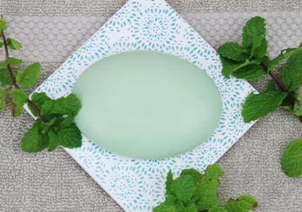 Recette Savonnette Verveine exotique & Menthe poivrée