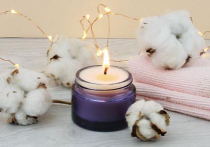 Recette maison Bougie de massage Fleur de Coton