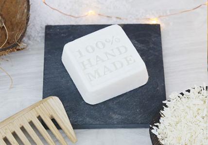 Shampooing solide Lait de Coco & Fleur d'Ylang