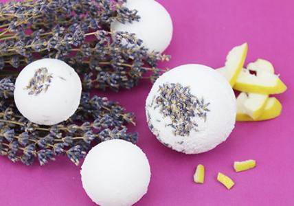 Recette Bombes de bain "Relax"