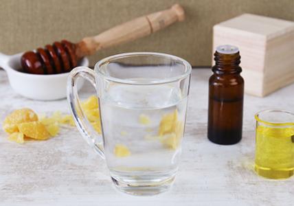 Recette Solution "Maux de gorge"