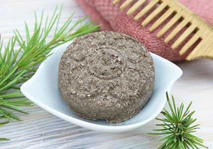 Shampooing solide au Rhassoul cheveux gras et pellicules