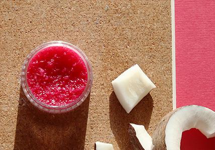 Recette Scrub pour les lèvres Cerise
