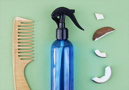 Recette Spray démêlant à la fleur de coco 