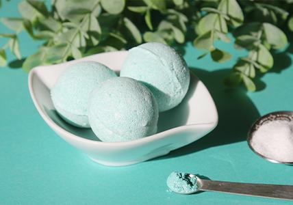 Recette Boule de bain effervescente confort respiratoire