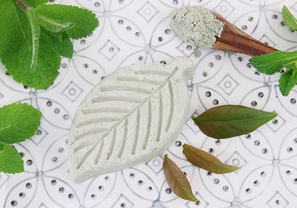 Recette Pain lavant purifiant Thé vert à la Menthe