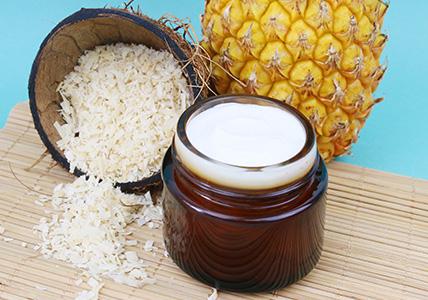 Recette Crème gourmande pour le corps Piña Colada