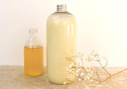 Recette Recette Détergent parquet - Savon noir à l'huile de Lin & Niaouli