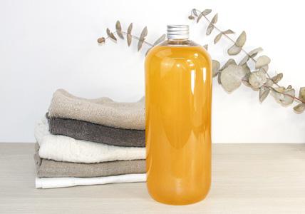 Recette Recette Lessive liquide au savon noir à l’huile de Lin