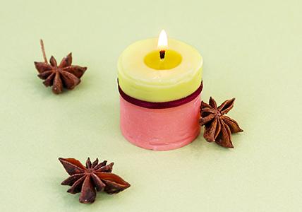 Recette Bougie parfumée « Cerise & Anis »