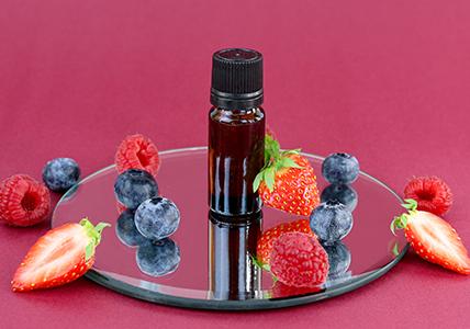 Recette Recette Composition à diffuser "Gourmandises Fruits rouges de Noël"