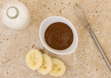 Recette Masque démêlant Banane & Lait de Coco