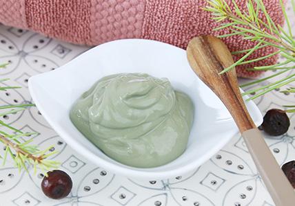 Recette Masque minute détox au Genévrier