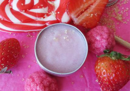 Recette Gommage pour les lèvres Bubble gum