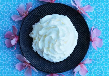 Recette Chantilly Fleur de Géranium