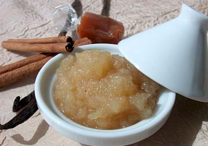 Recette Compotée Pomme-Vanille-Caramel