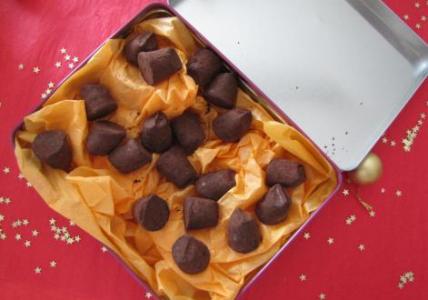 Recette Truffes au chocolat et à l’orange