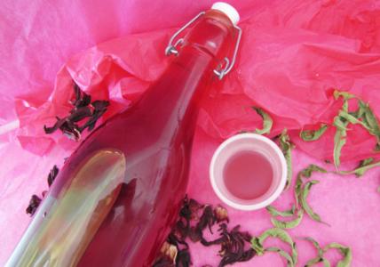 Recette Sirop Verveine & Hibiscus