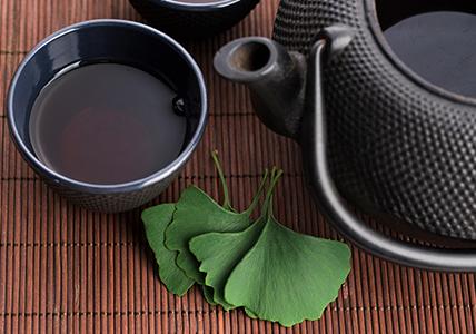 Recette Tisane au ginkgo et aux épices