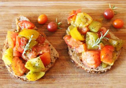 Recette Tomates sautées Sarriette & Romarin