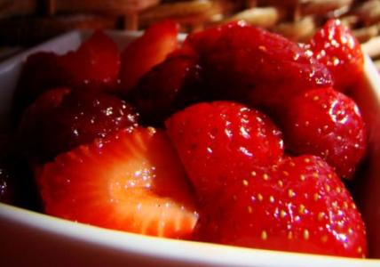 Recette Fraises rafraîchies à la Verveine
