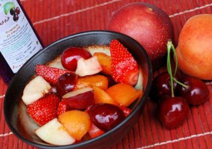 Recette Fruits d'été rafraîchis au Cassis