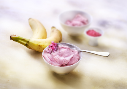 Recette Nice cream au géranium