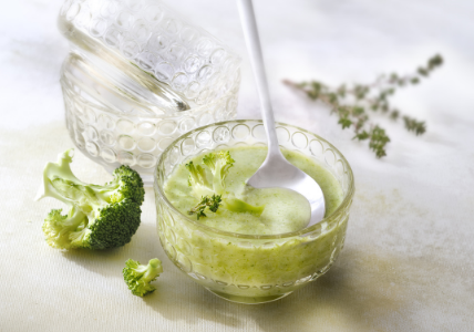 Soupe froide Coco et Thym