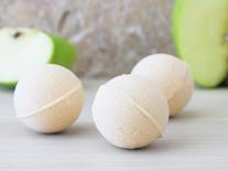 Boules de bain effervescentes en duo de Pomme & Poire