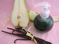 Bulle de douche fruitée & gourmande : Poire & Vanille