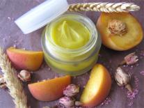 Baume prévention des vergetures à la Pêche 