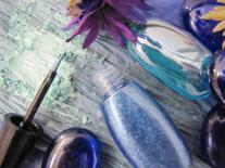 Eye-liner nacré : Bleu Intense