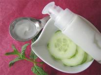 Soin visage fraîcheur défatigant au Concombre pour les peaux mixtes à grasses