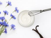 Crème réconfortante à l'hydrolat de Bleuet pour peaux délicates