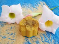 Mon bouquet de fleurs pour le bain : fleur orange