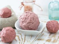 Œufs de Dino pétillants pour le bain Fraise des bois