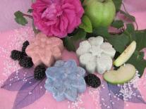 Fondant de bain en fleur effervescente