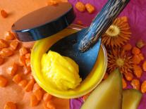 Baume lissant pour cheveux rebelles Mangue & Pracaxi