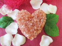 Galet en cristal de sel pour le bain