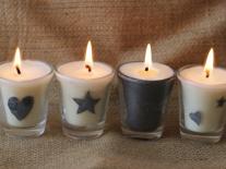 Bougies décoratives Petitgrain bigarade