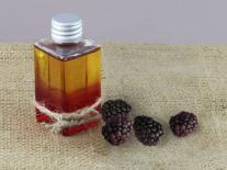 Huile de bain biphasée lactée Délice de mûres