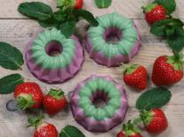Savon fa&ccedil;on Charlotte aux fraises et Menthe verte
